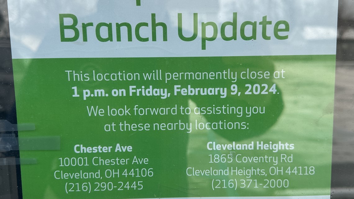 Huntington Bank to close Buckeye Road branch in Cleveland - Vimarsana News