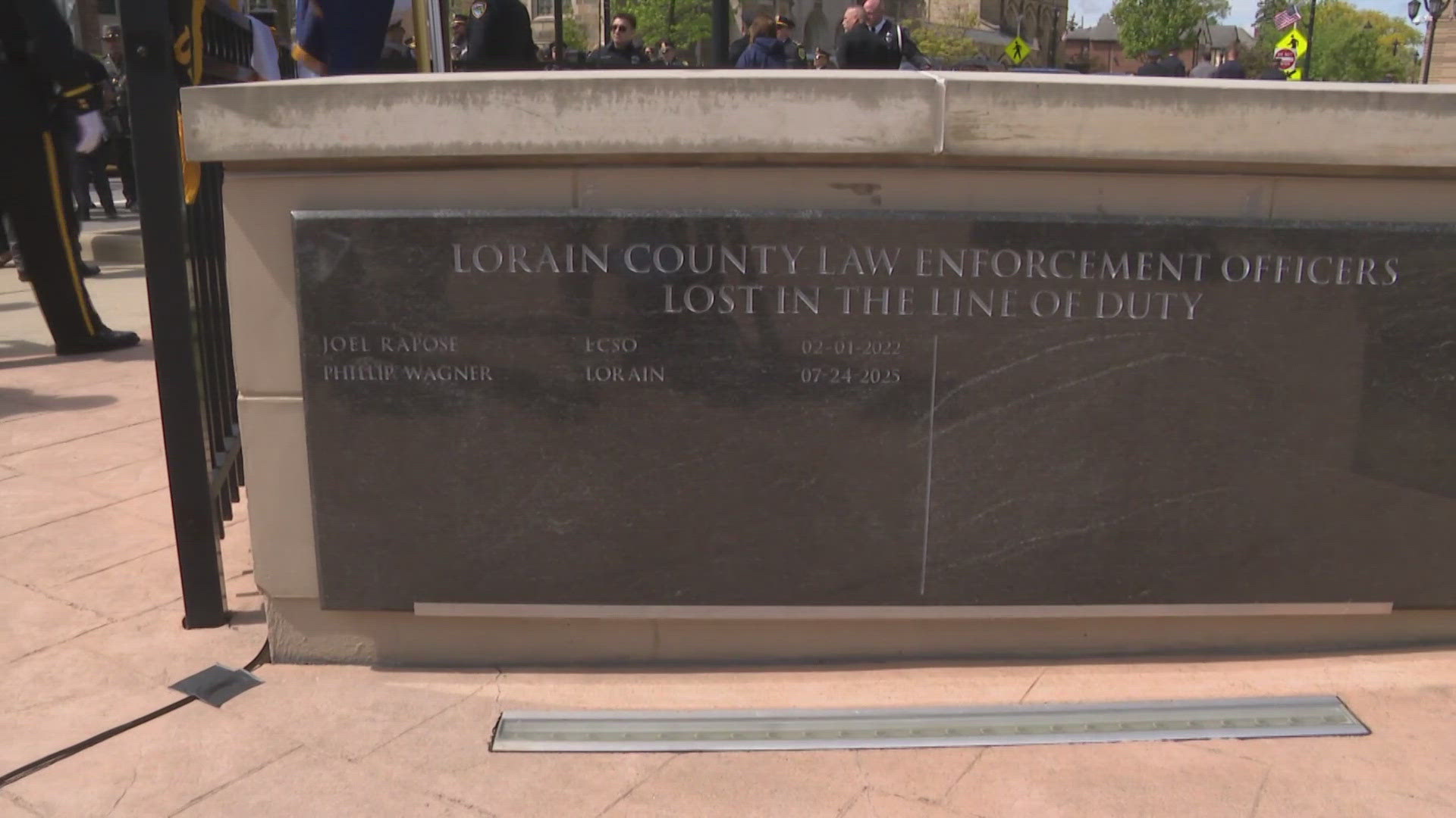 Lorain County honors fallen police officer Phillip Wagner, adding his ...