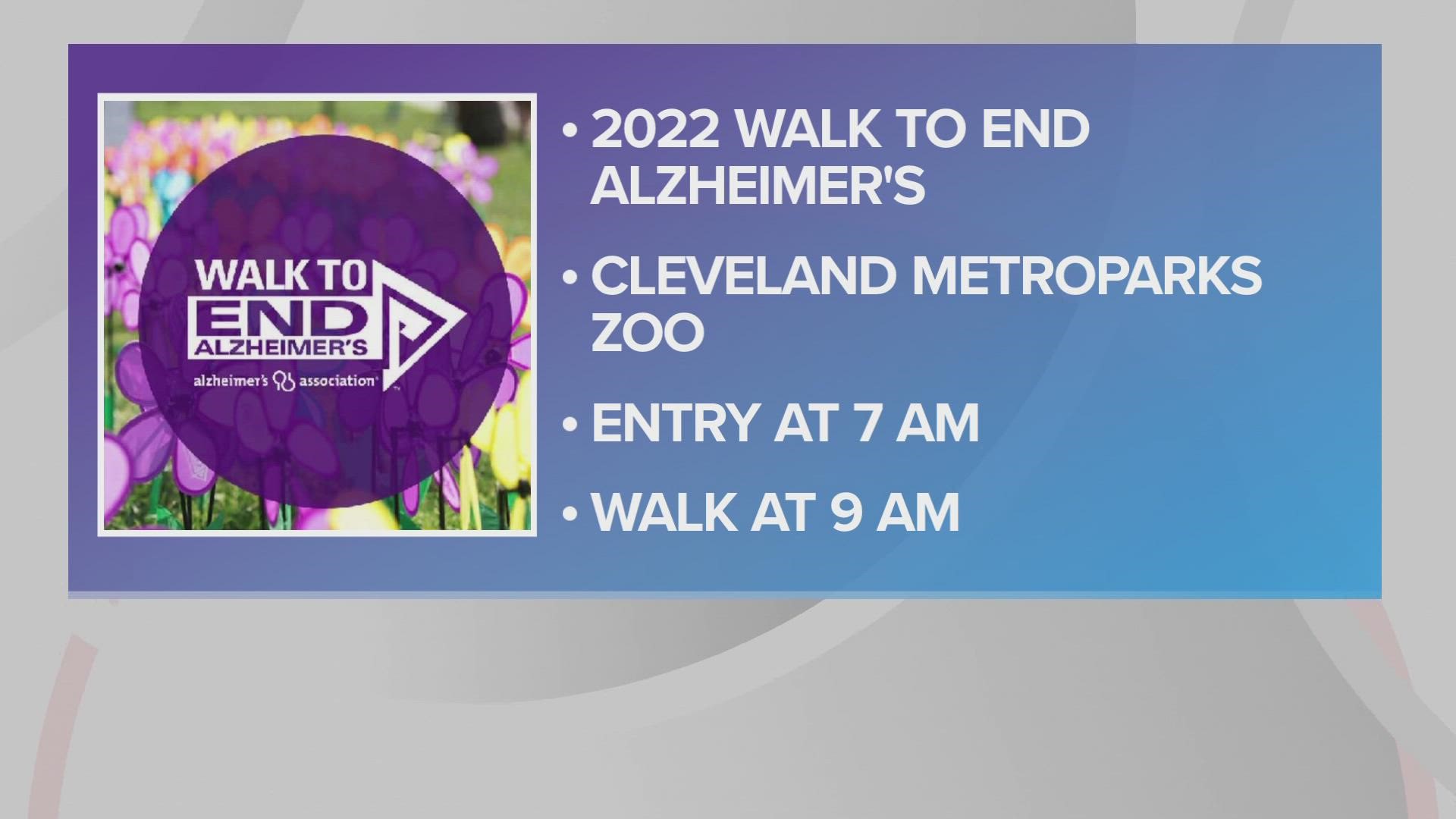 The event will take place on Sunday, October 2 at the Cleveland Metroparks Zoo.