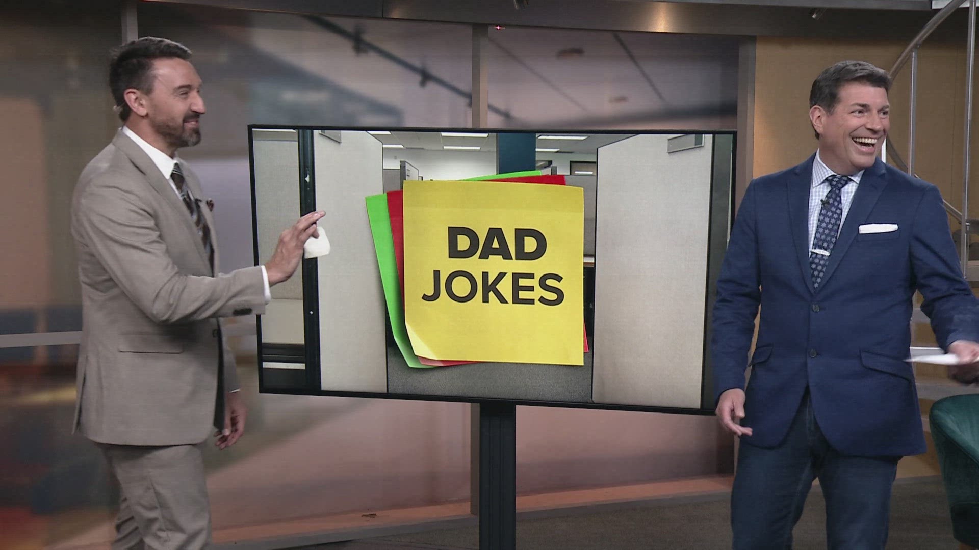 Need a laugh? Here's more dad jokes with 3News' Matt Wintz and Dave Chudowsky for Thursday, April 18, 2024.