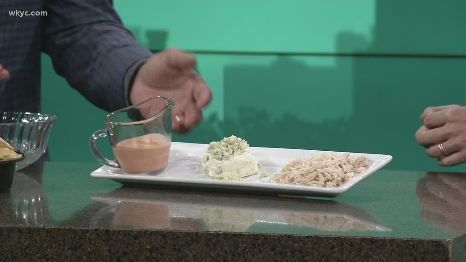 Our Football Friday's continue with even more delicious food. Jay Crawford shares his recipe for Buffalo Chicken Dip!