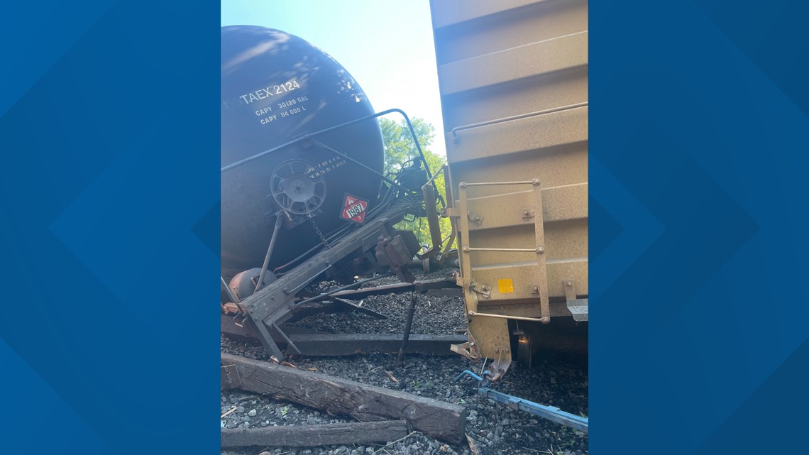 Train Derailment Involving 19 Cars In Stark County