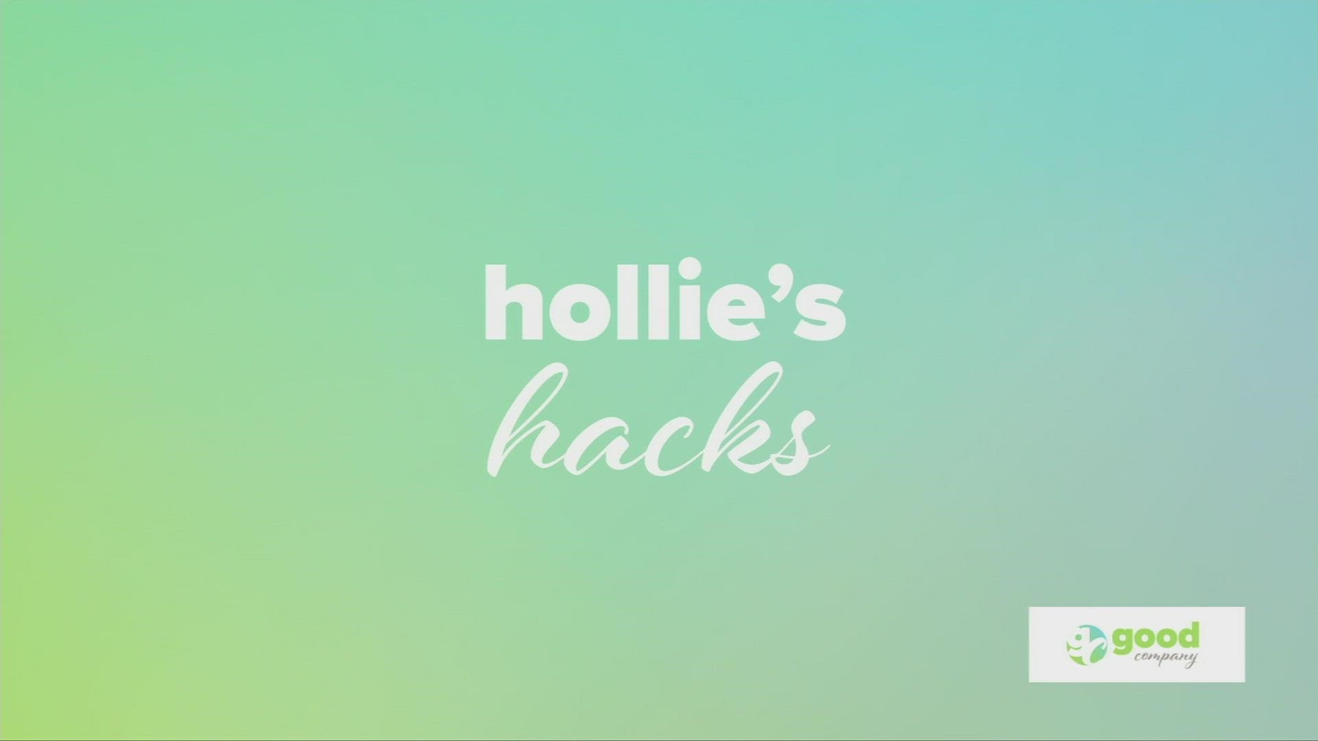 Hollie gives us a life hack for organizing all those sauces and bottles in our fridges!
