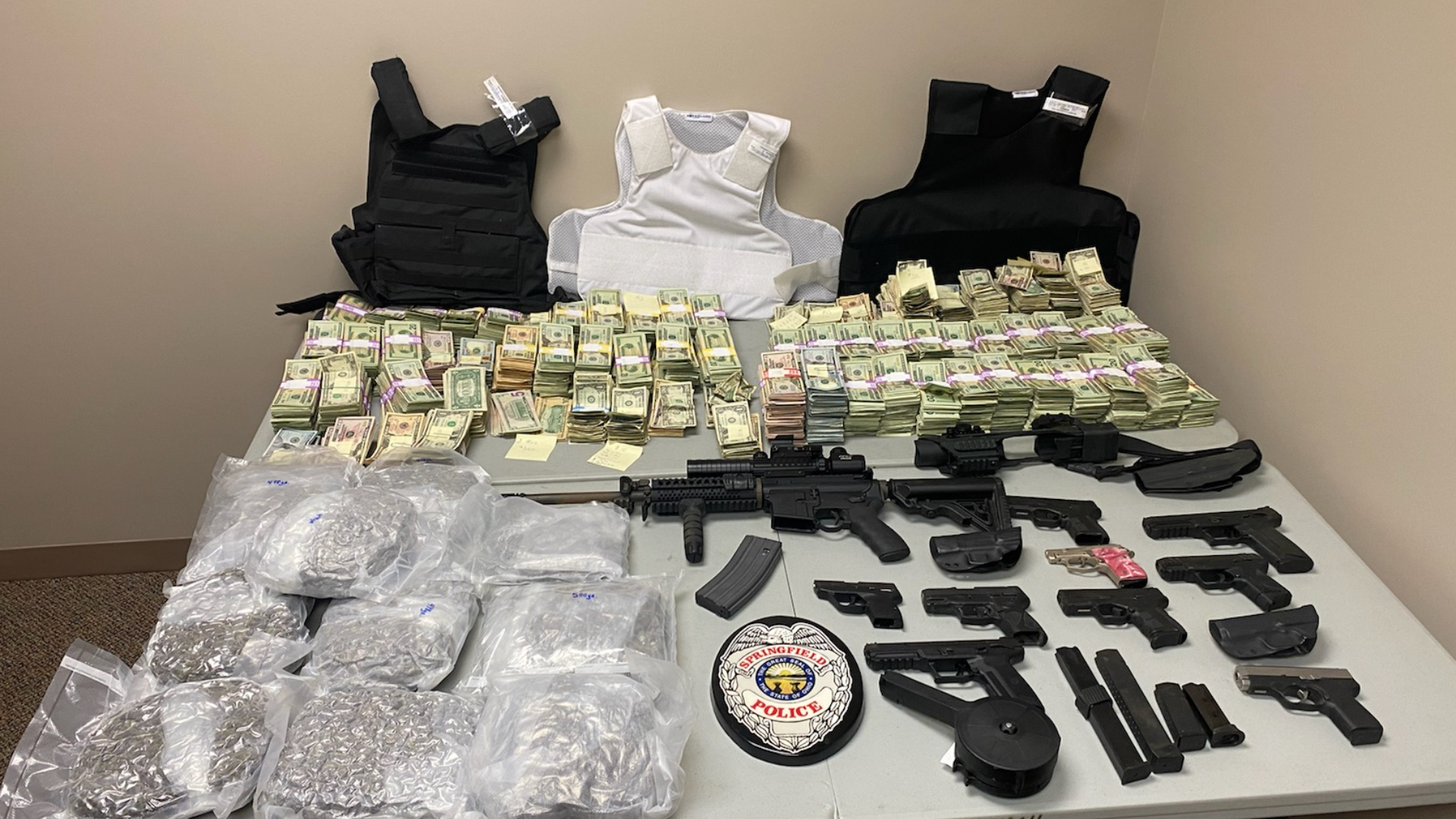 Guns, drugs, illegal gambling machines seized in Summit Co. raid | wkyc.com