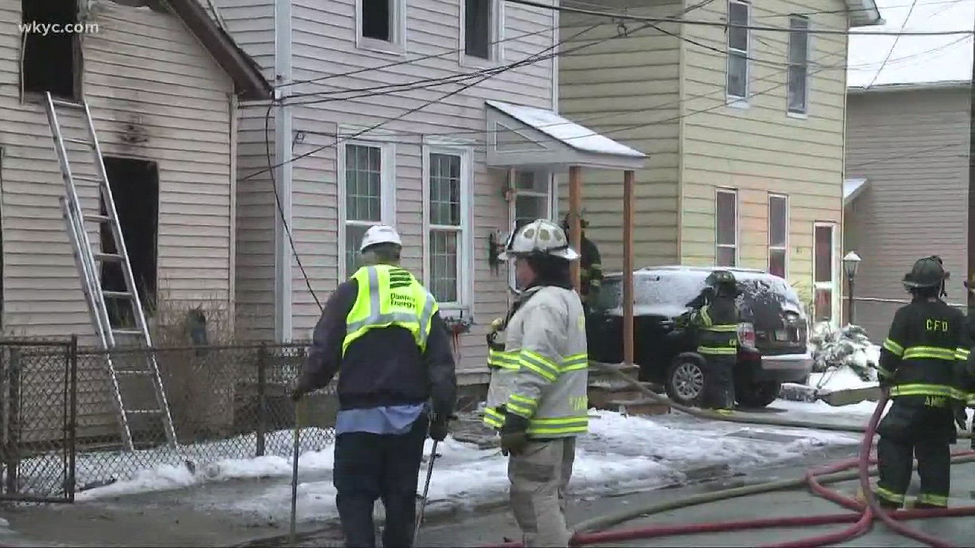 Fire in Tremont spread to three homes