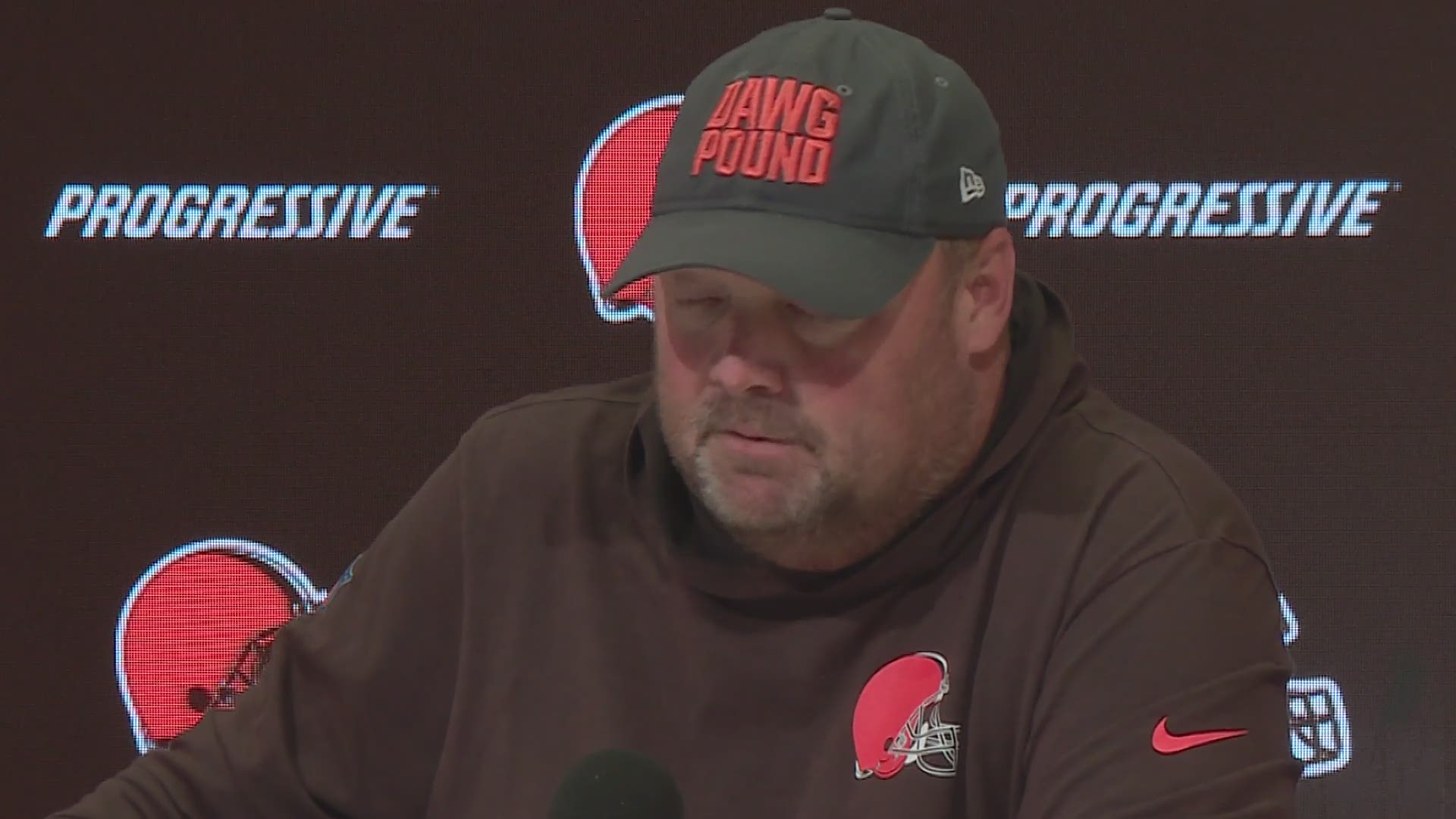 Cleveland Browns head coach Freddie Kitchens said he's more focused on his team's effort than the outcome against the Titans in Sunday's season opener. The 44 year old will make his head coaching debut at FirstEnergy Stadium.