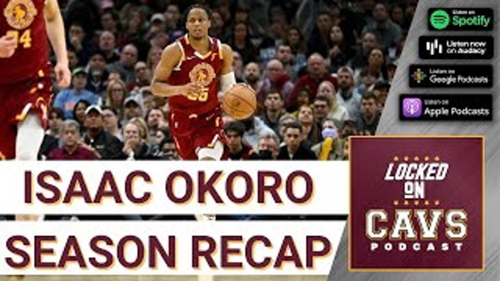 Isaac Okoro's improvements and positives from last year, including his improved three-point percentage, his on-ball defense and some small positives.