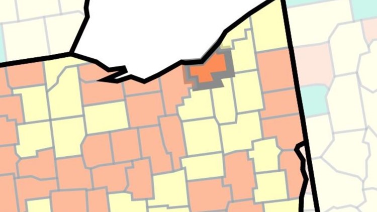 Cuyahoga, Lorain counties remain in CDC's high community level for COVID-19