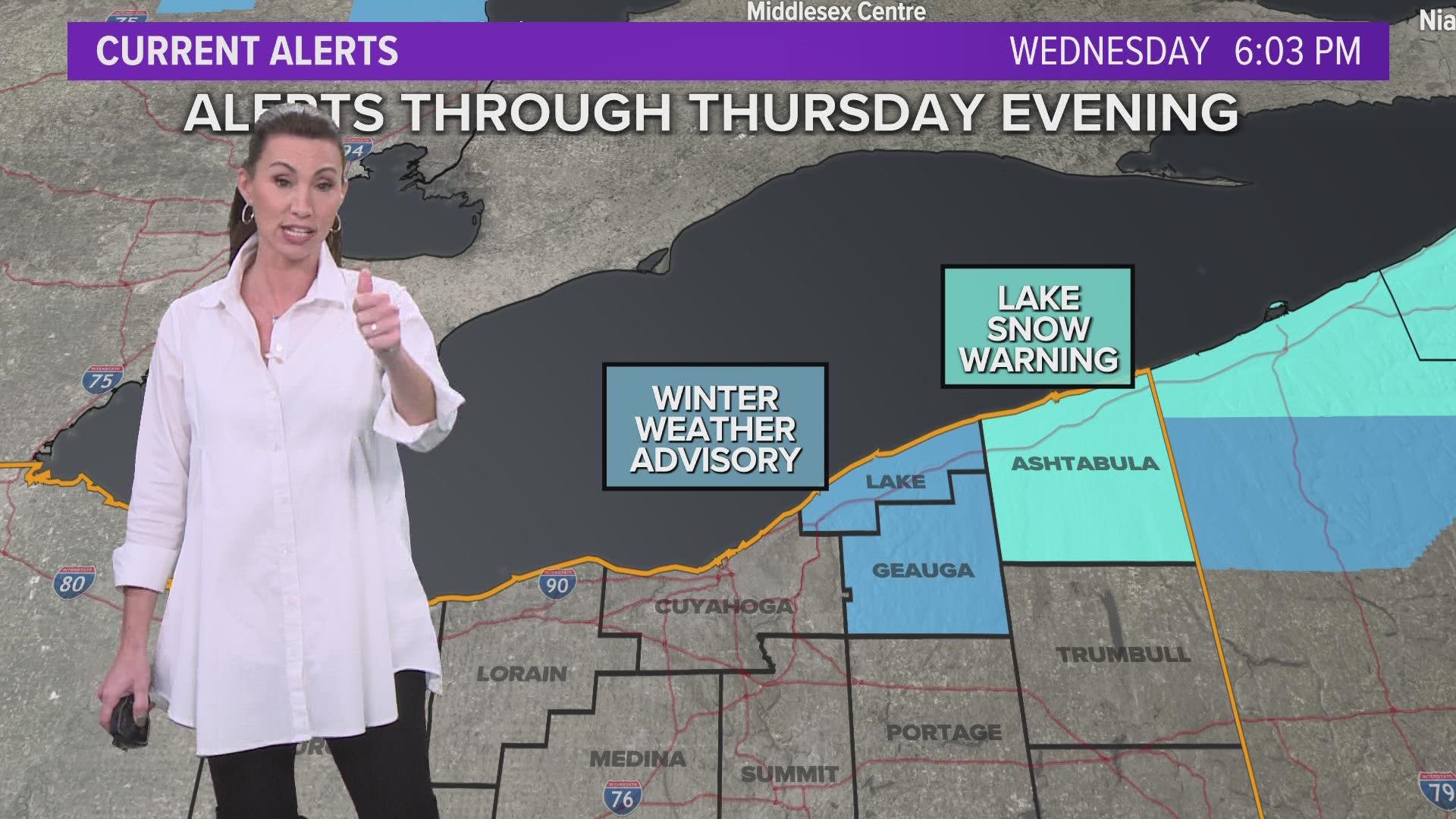 Parts of Northeast Ohio prepare for heavy snow | wkyc.com