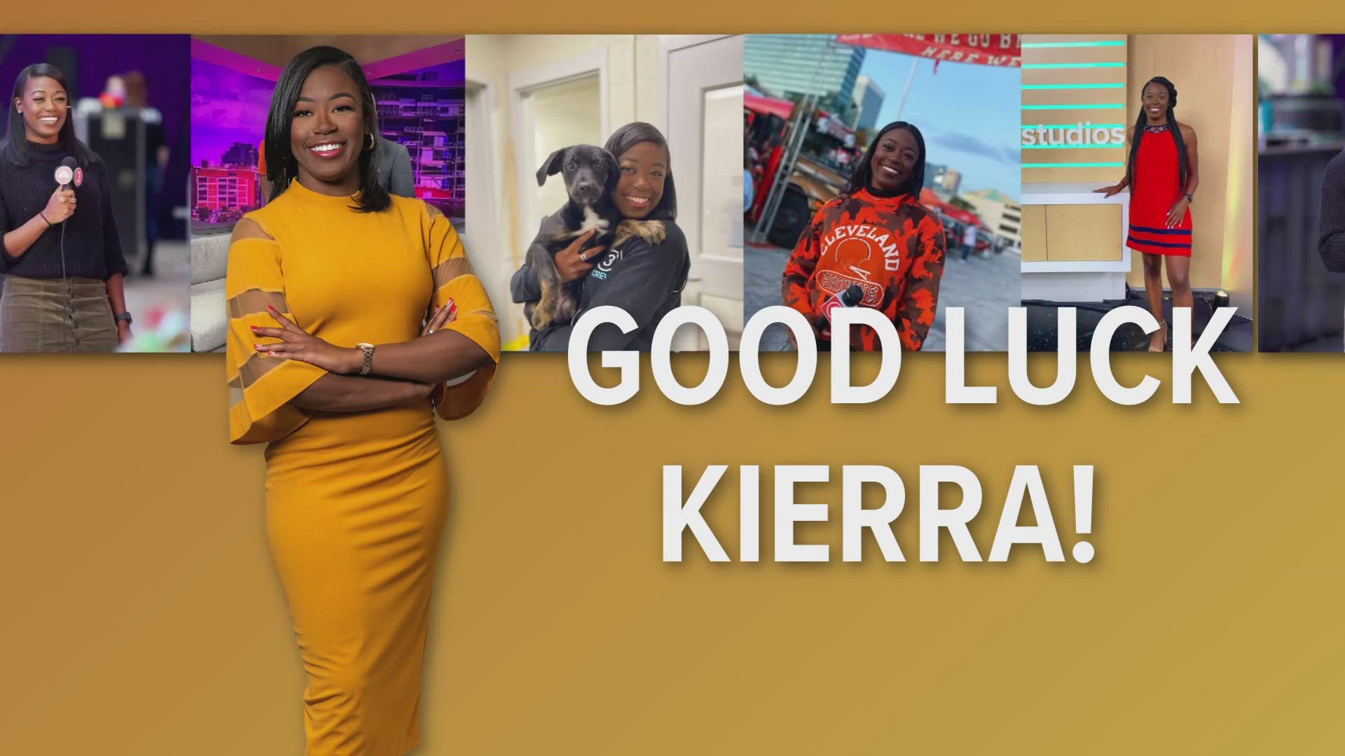 3News' Kierra Cotton is signing off after spending years at WKYC. Good luck with everything in the future, Kierra!