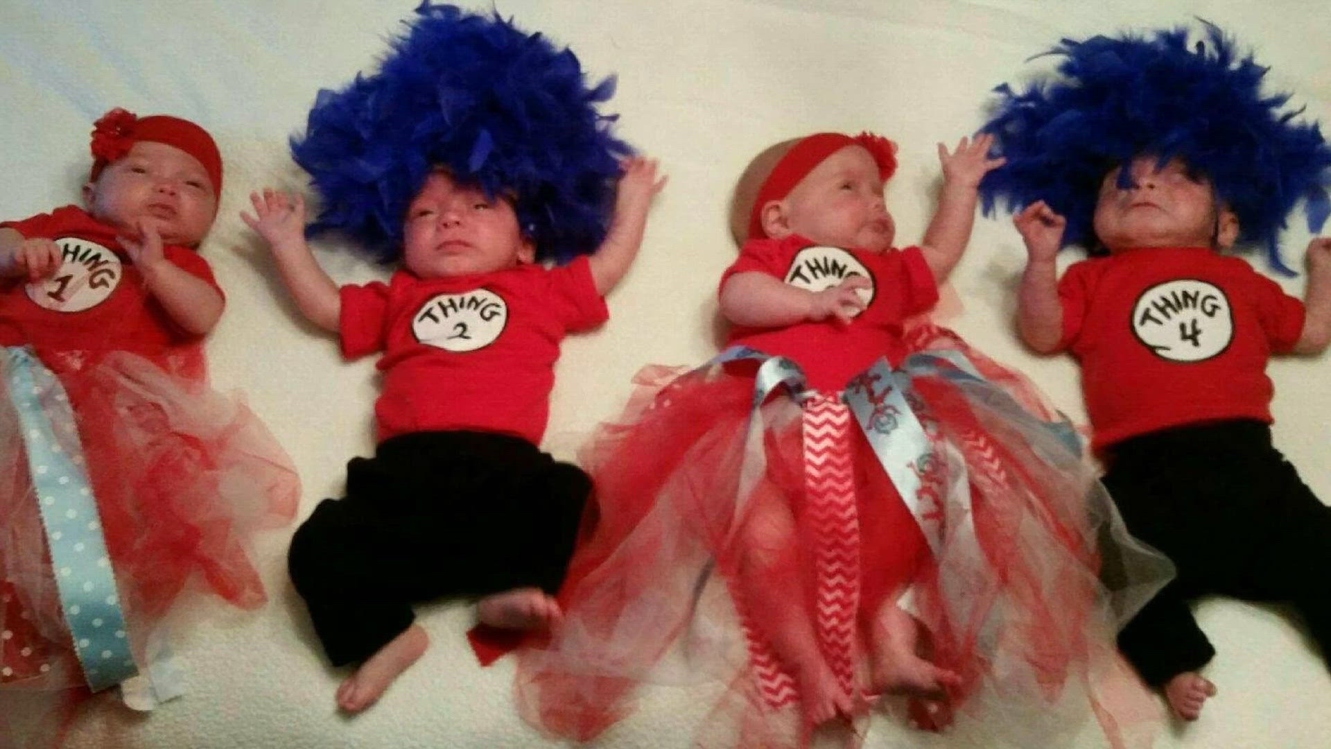 Northeast Ohio quadruplets born 12 weeks early share NICU journey as March of Dimes ambassador family