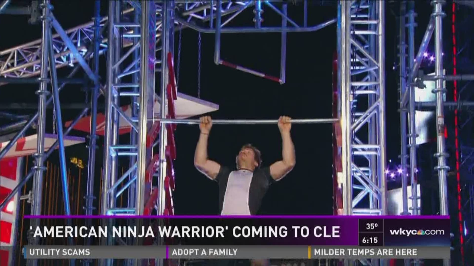 NBC's "American Ninja Warrior" to host qualifying round in Cleveland