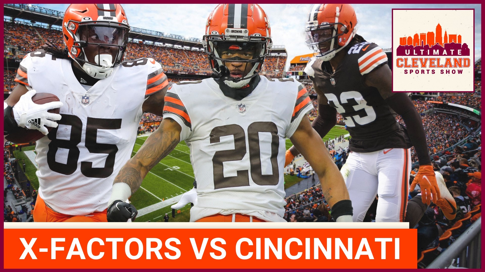 What channel is the Cleveland Browns vs. Cincinnati Bengals game on?