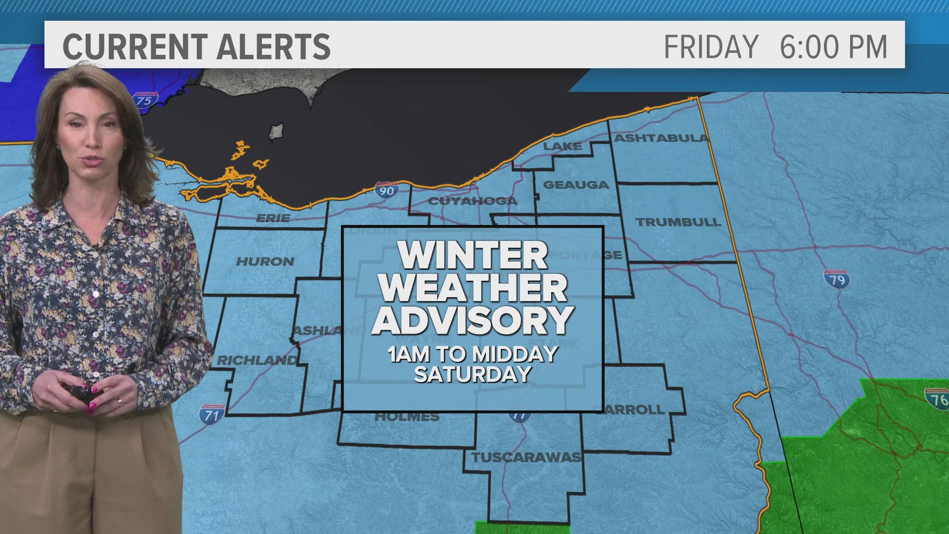 Weather Impact Alert: Another winter storm this weekend | wkyc.com