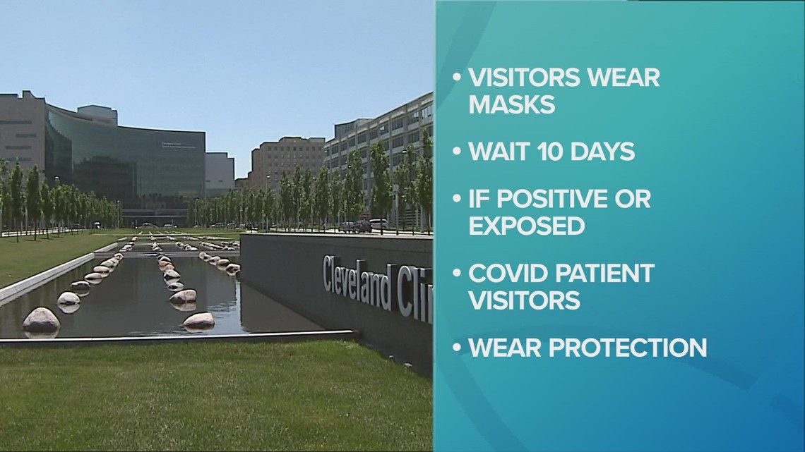 Cleveland Clinic returns to open levels of visitation starting Tuesday, masks still required