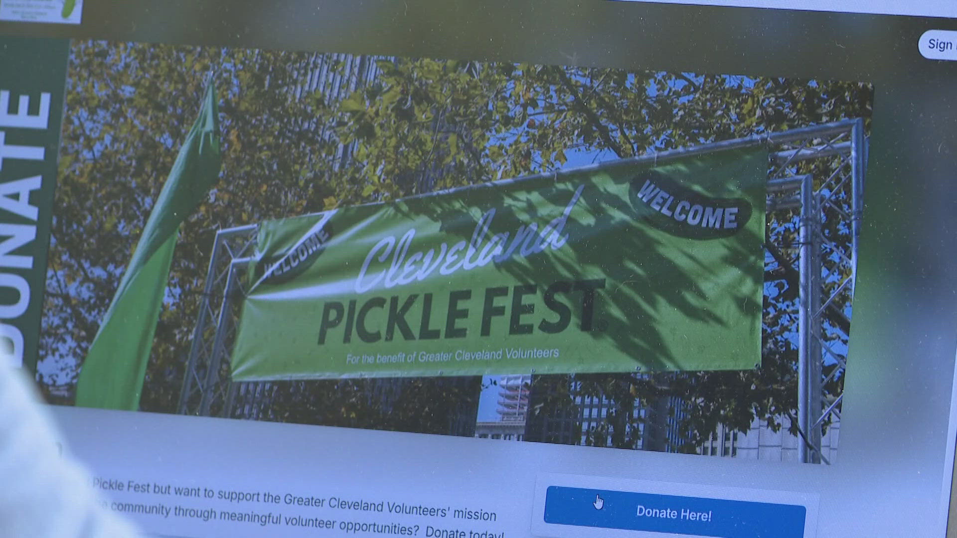 Greater Cleveland Volunteers are helping to make a difference in the community. They will be helping at Cleveland Pickle Fest this weekend.