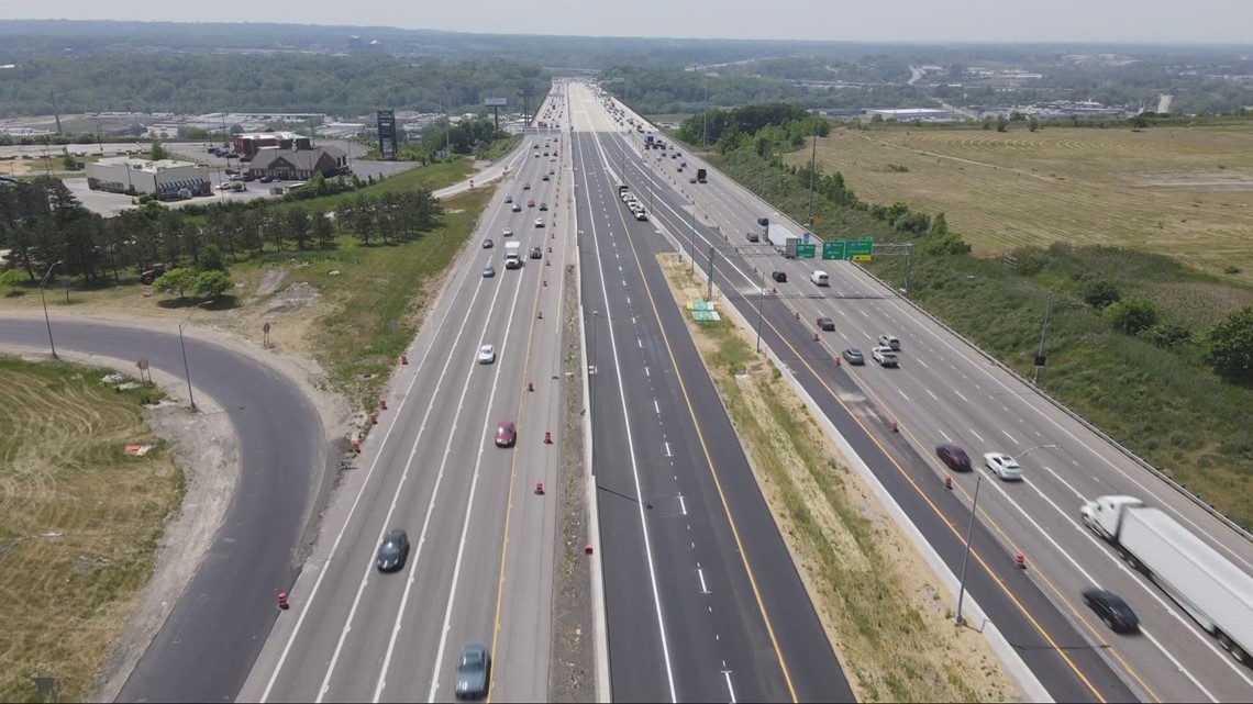 New traffic pattern coming to I-480 Valley View Bridge