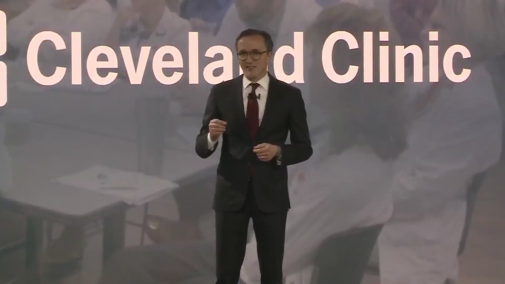 The Cleveland Clinic is 'healthy and thriving.' That was one of the messages from Cleveland Clinic CEO and President Tom Mihaljevic, M.D.