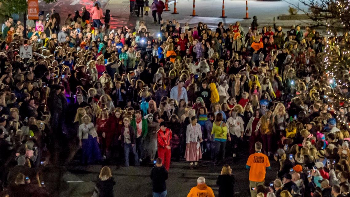 Thriller dance returns to Wadsworth for Scare On The Square event