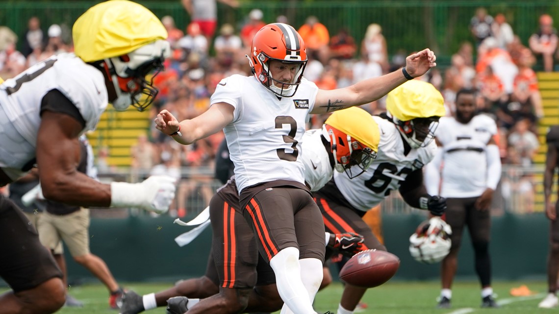 Cleveland Browns on X: Our guys are almost set to kickoff the