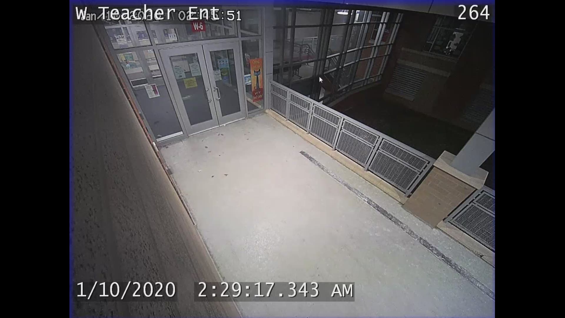 Three men are charged with vandalism after surveillance cameras caught them in the act at Barberton Elementary West.