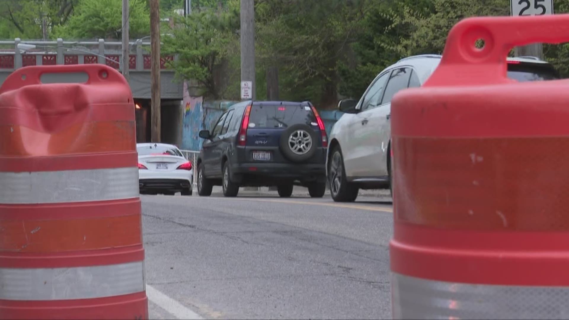 May 14, 2018: Orange barrels are taking over Little Italy. Construction begins Monday to resurface Mayfield Road and a portion of Chester Avenue near University Circle.