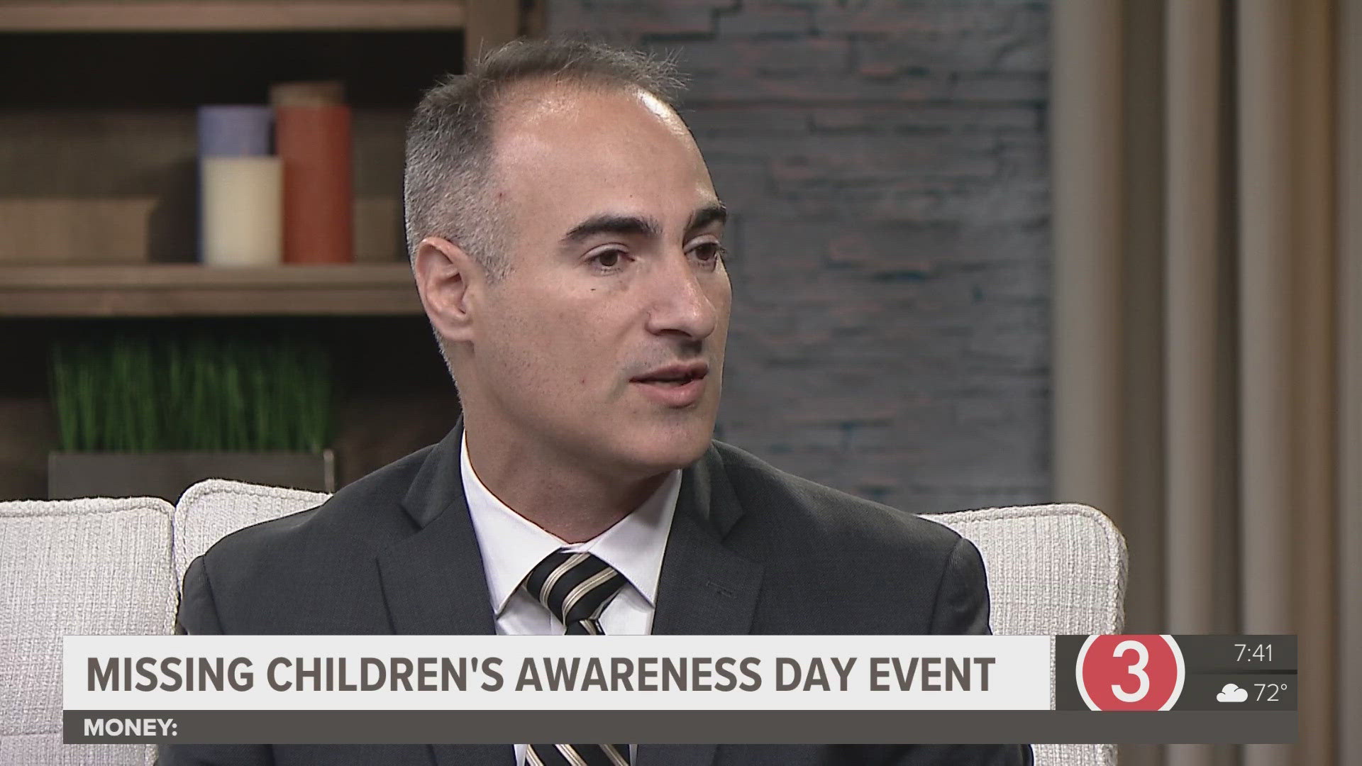 FBI Cleveland Supervisory Special Agent A.J. Miceli joins 3News' Dave Chudowsky to discuss Missing Children Awareness Day.