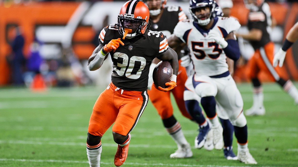 Browns vs. Broncos recap: D'Ernest Johnson lights up Denver defense as  banged-up Cleveland prevails 