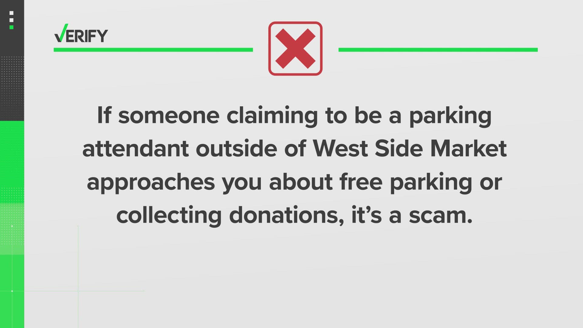 There's a new warning over a potential parking scam in Cleveland. Stephanie Haney verifies what you need to look out for in parking lots.