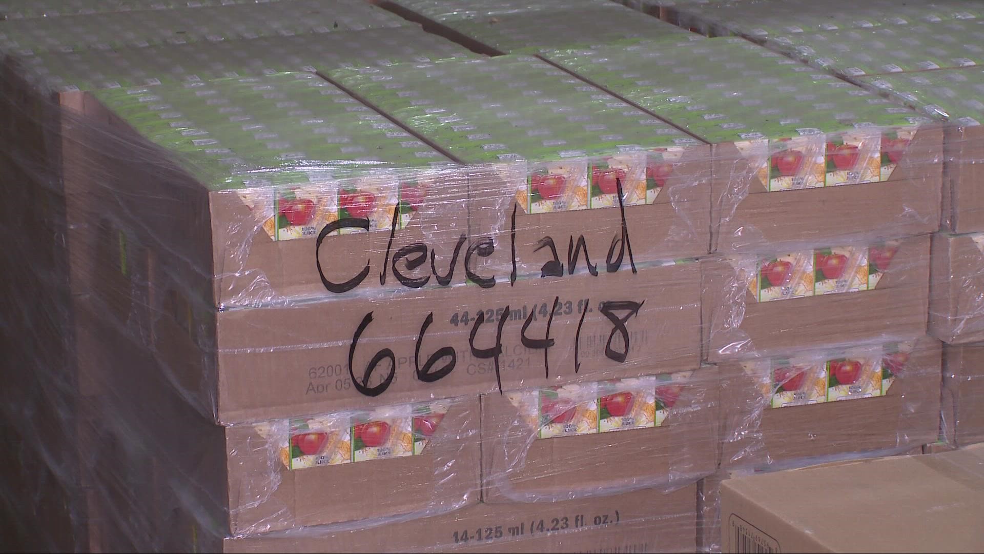 Food banks in Northeast Ohio say they are looking for more immediate relief.