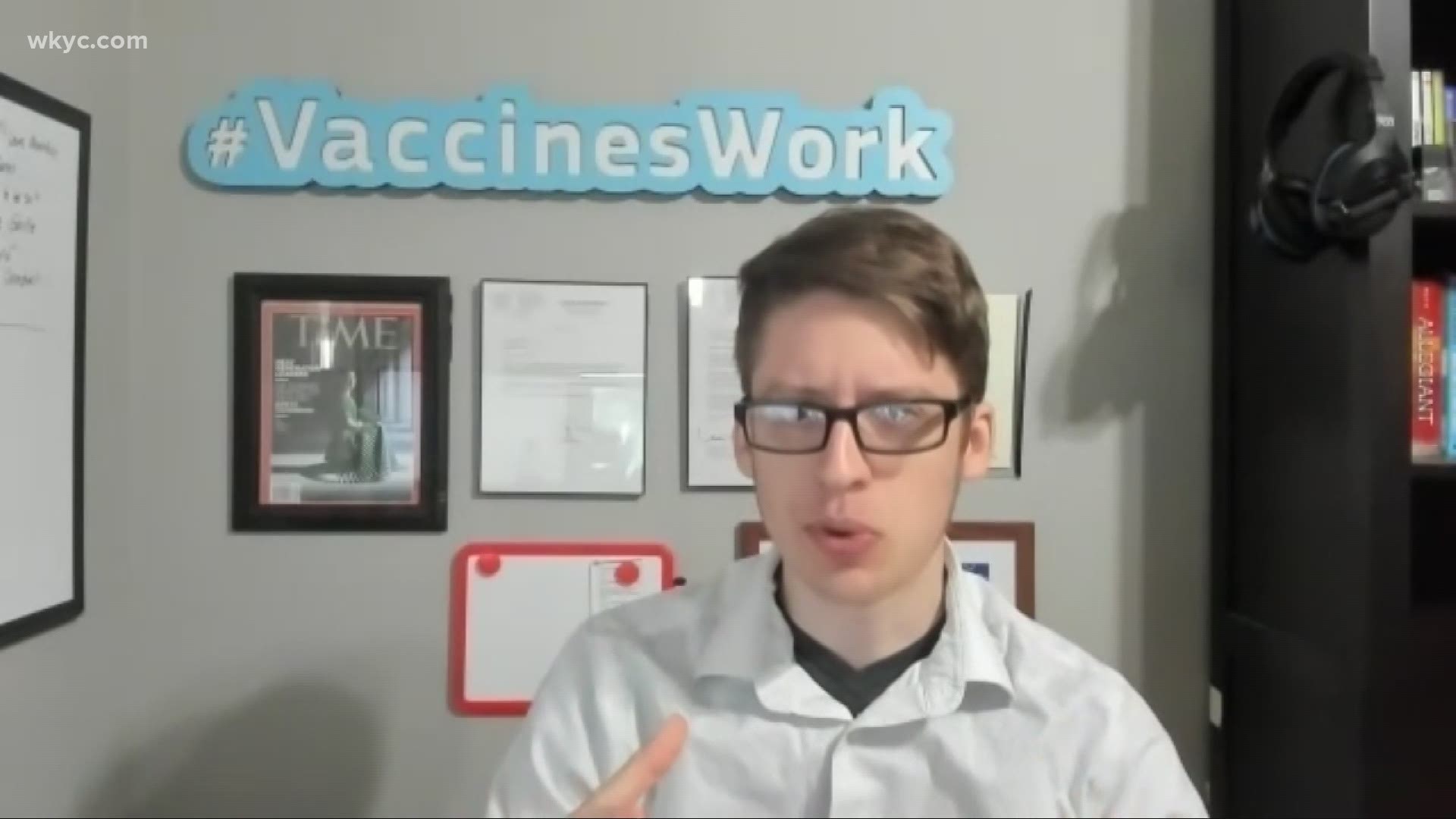 A 20-year-old from Norwalk made headlines for going against his mother's anti-vaccine wishes a few years ago. Now, he's advocating for the COVID-19 shot.