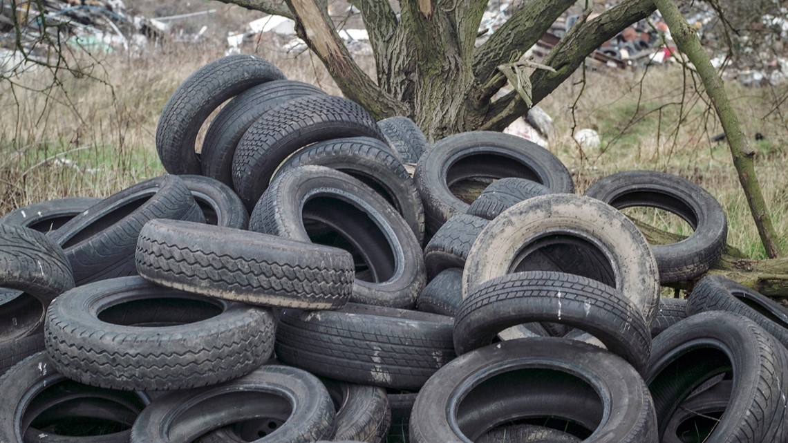 Akron officials working to prevent illegal tire dumping - Vimarsana News