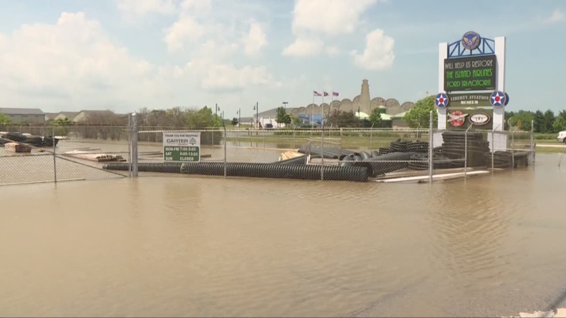 Storms lead to major flooding in Port Clinton