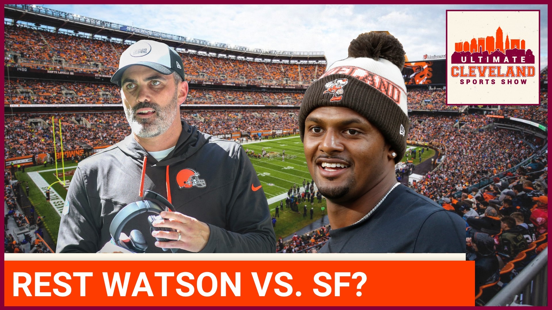 Browns QB Deshaun Watson sitting out with shoulder injury; rookie  Thompson-Robinson starts vs Ravens