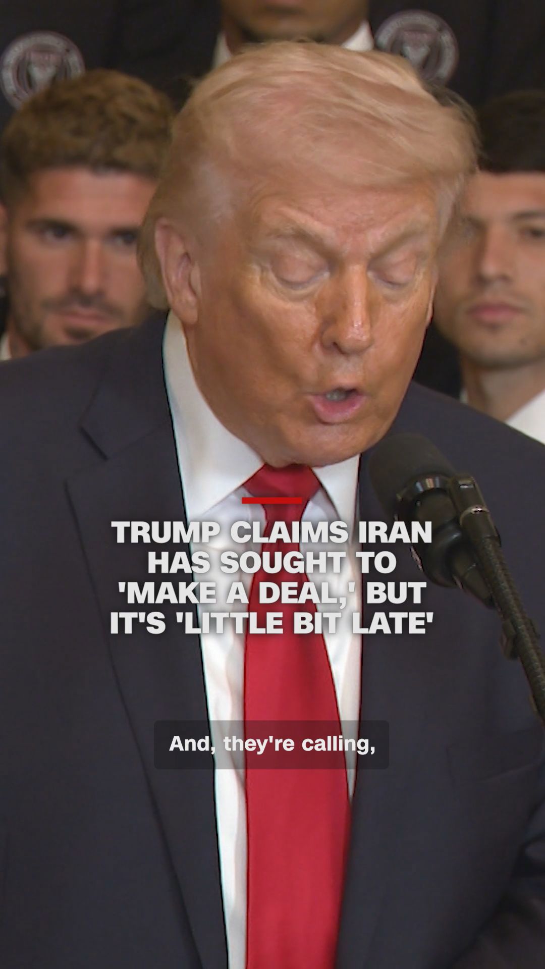 Trump says Iran reached out to ‘make a deal,’ but it’s ‘little bit late ...
