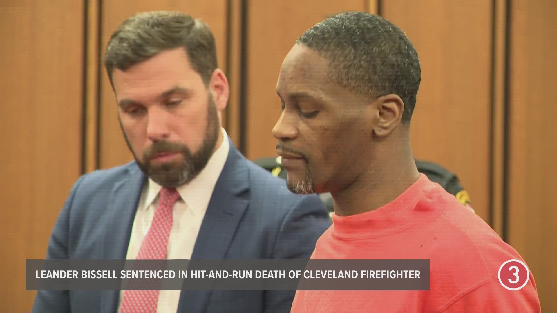 Leander Bissell offered this statement and apology before being sentenced in the November 2022 hit-and-run death of Cleveland firefighter Johnny Tetrick.