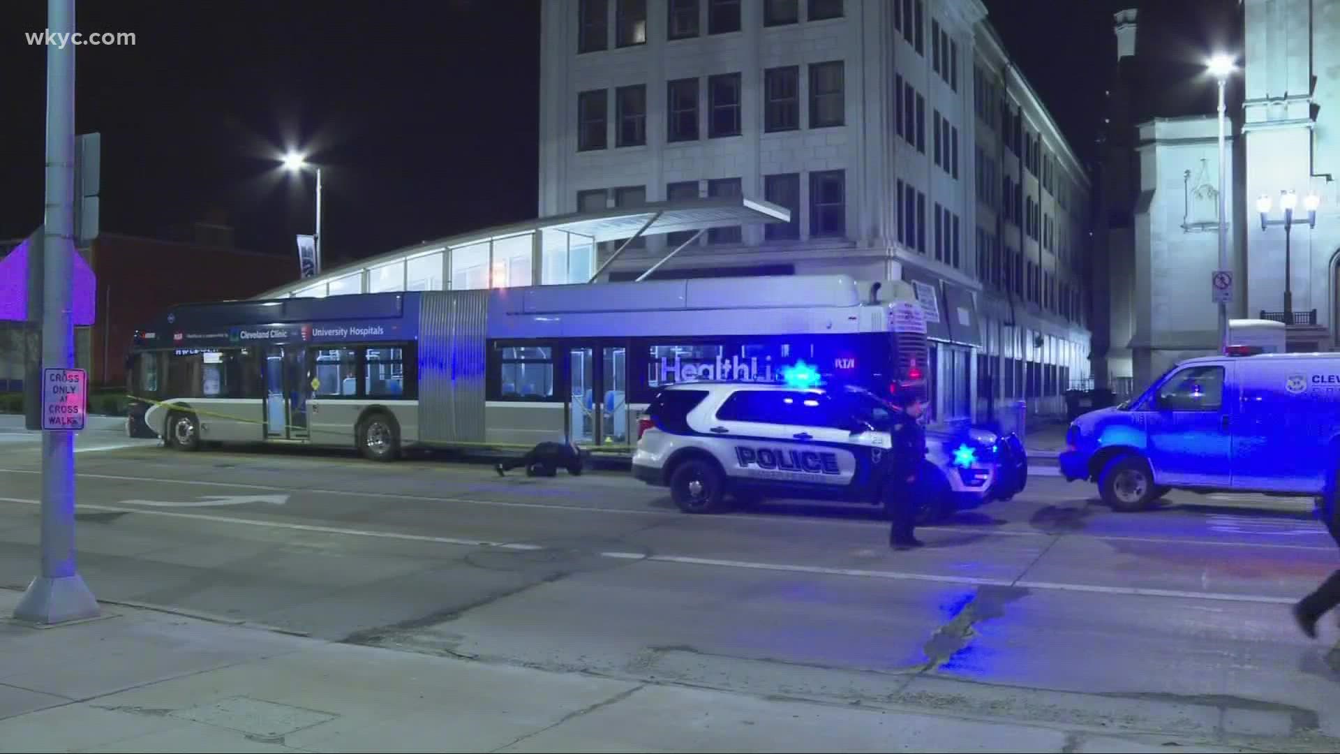 According to officials from the Greater Cleveland Regional Transit Authority, (GCRTA), the homicide took place on a Healthline bus.