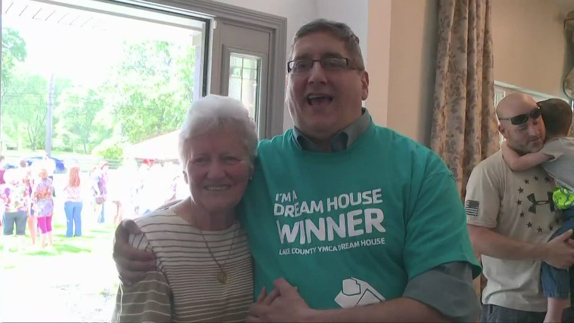 Aug. 13, 2017: Ron Fatica was the lucky winner of the 2017 YMCA Lake County Dream House contest. He has the option to keep the home or take a $250,000 cash prize.