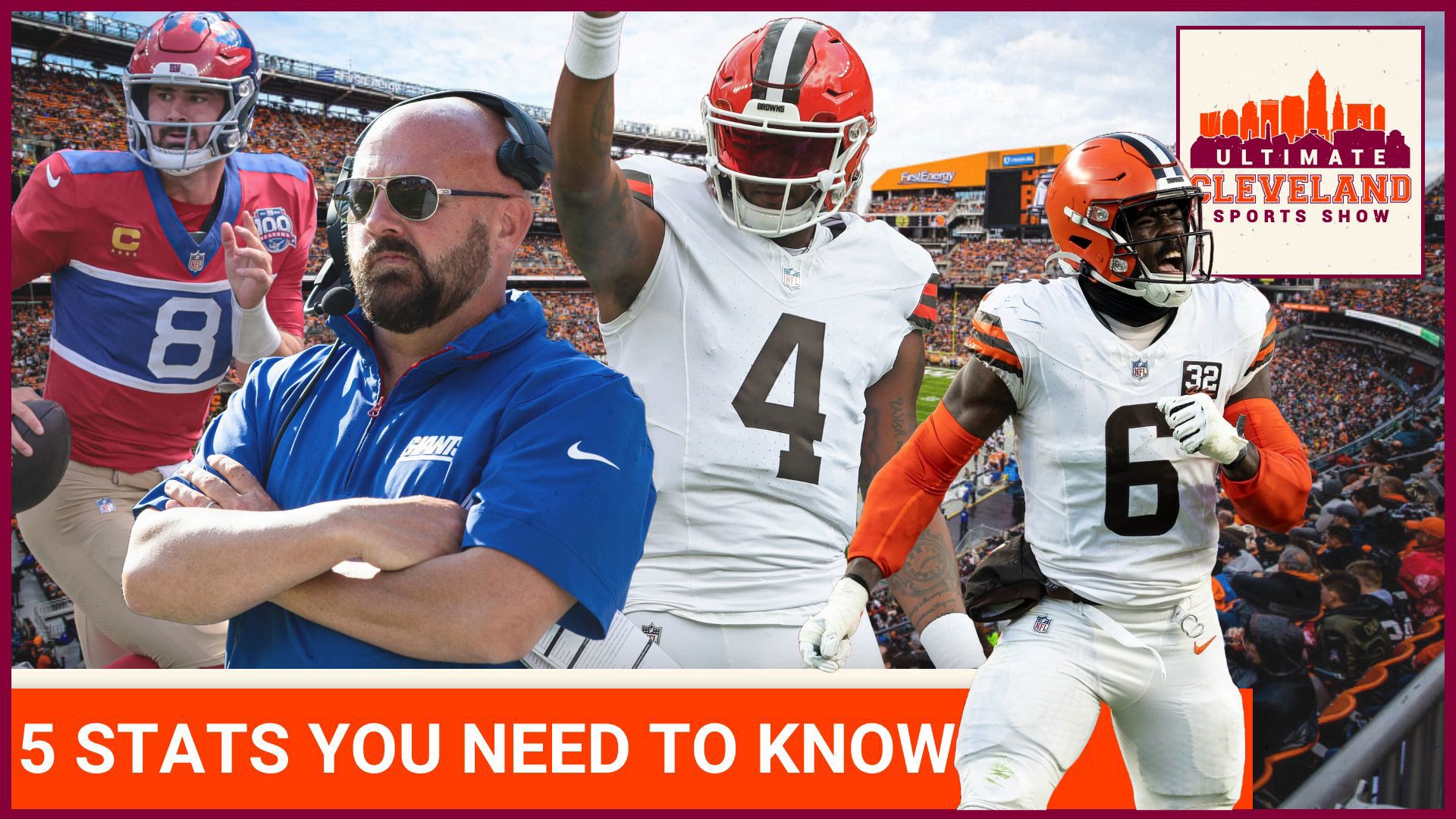 UCSS gives you five stats before Browns vs. Giants