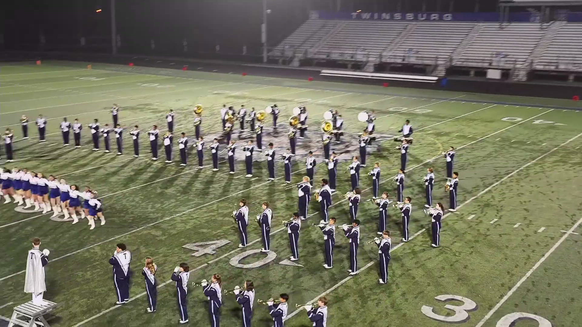 Twinsburg High School marching band performs on 3News for Friday ...