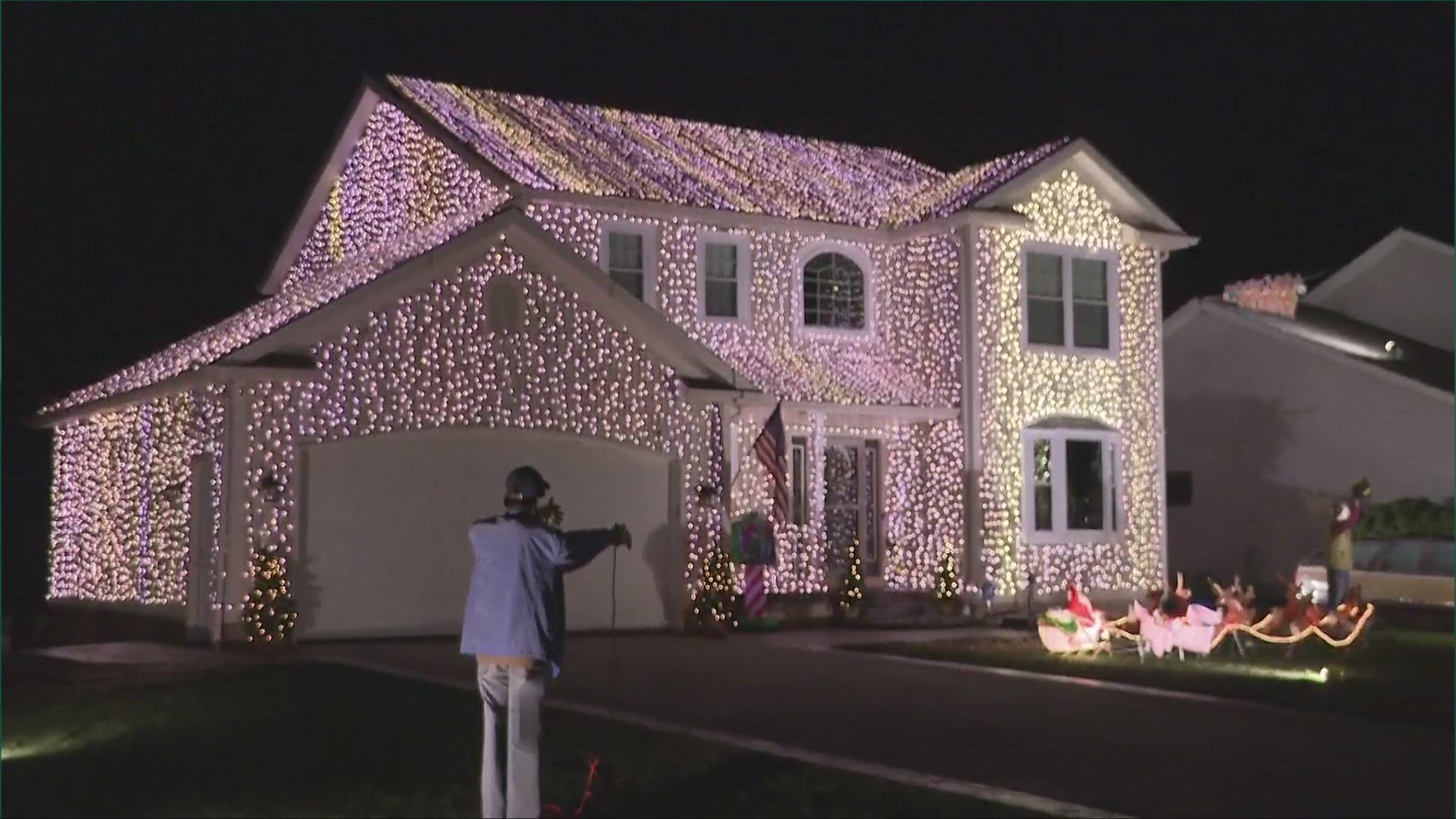 thumbnail interactive-video image 1 of Department 56 Snow Village The Griswold Holiday House & Fire It Up Dad Set Christmas Vacation 1 of 2