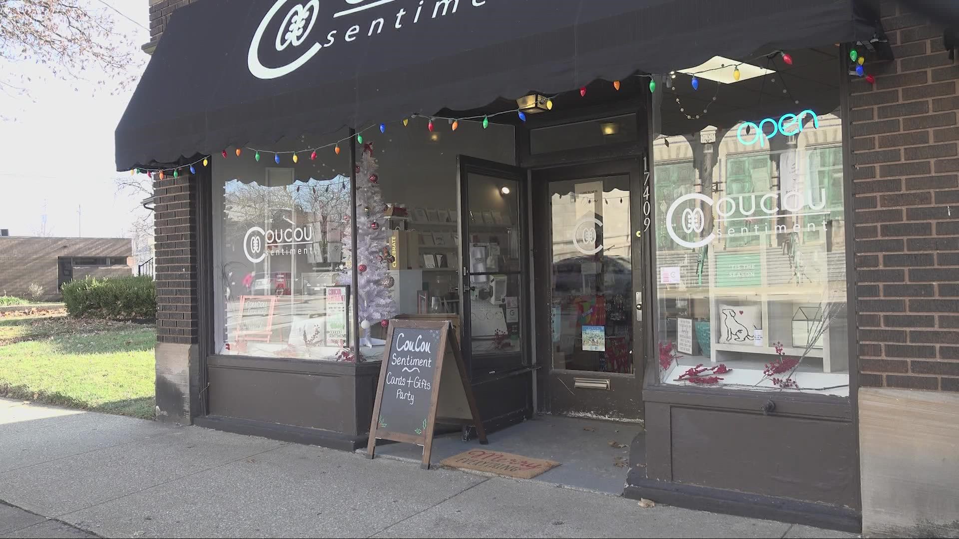 About a dozen businesses in Lakewood are teaming up for Small Business Saturday.