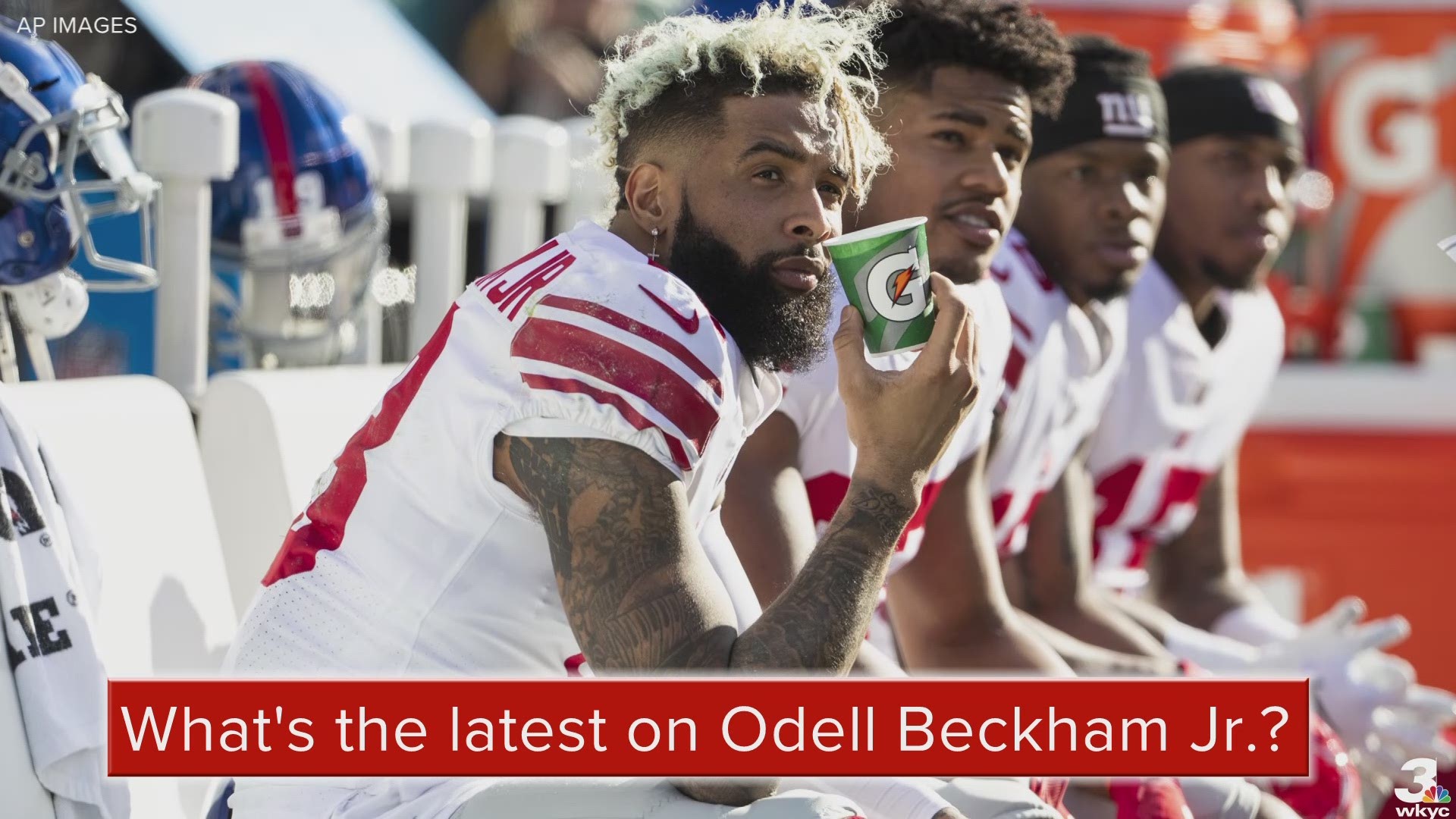 According to Bleacher Report's Matt Miller, should the New York Giants opt to trade Odell Beckham Jr., the Cleveland Browns are 'probably a front-runner' to land the 3-time Pro Bowl wide receiver.