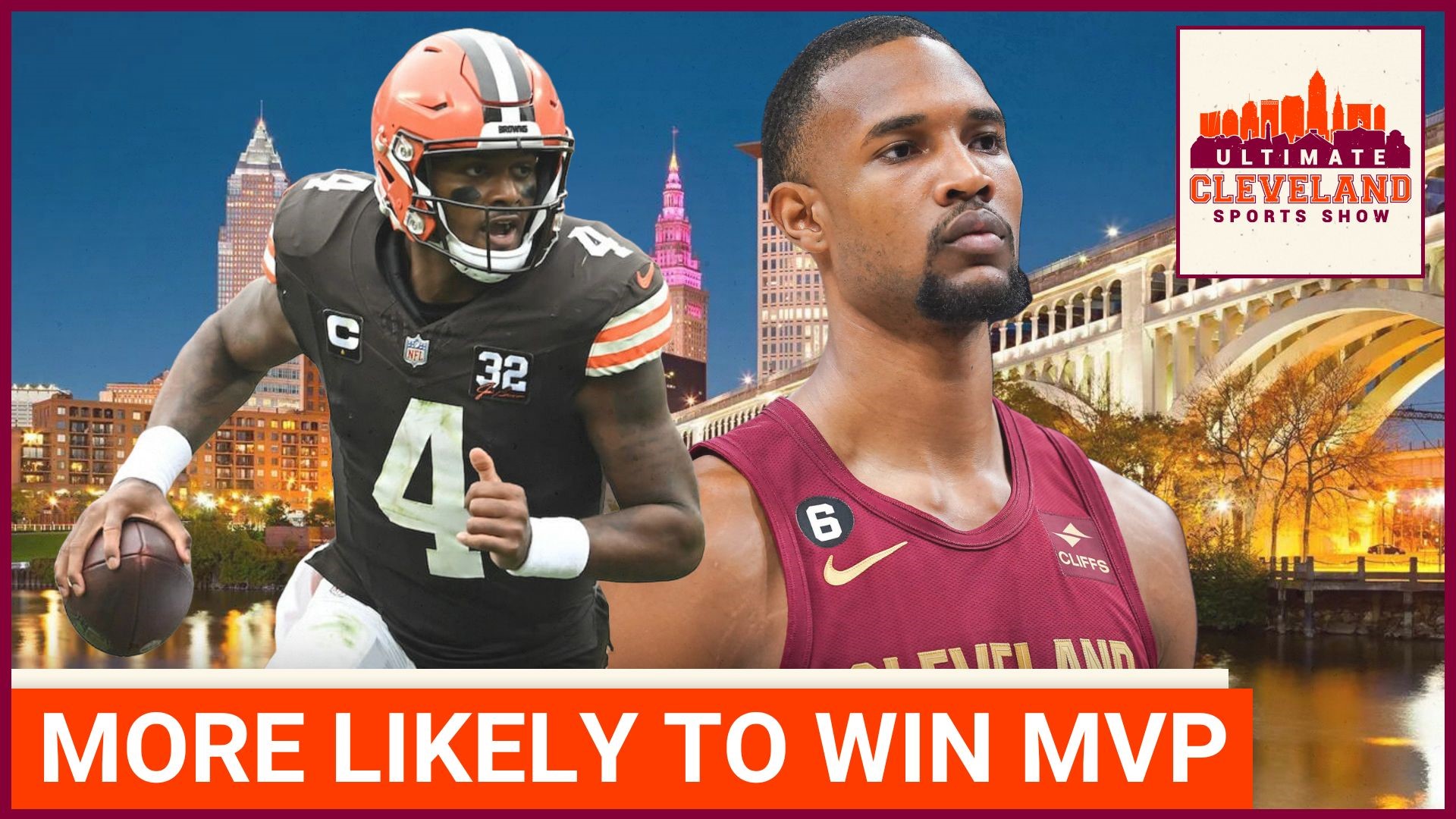 Who is most likely to get MVP votes before the end of their career, Deshaun Watson or Evan Mobley?