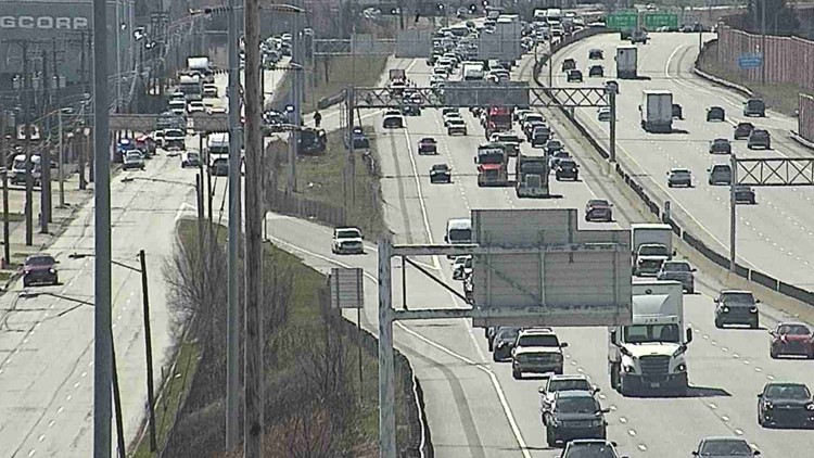 Euclid police: Portions of I-90 east, Lakeshore Boulevard closed following pair of crashes