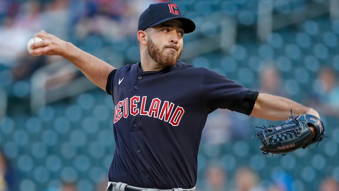 Cleveland Guardians trade pitcher Aaron Civale to Tampa Bay Rays for first  base prospect - ABC News