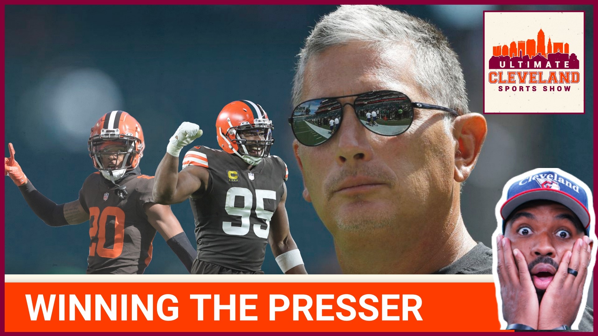 Press conferences don't win games but you can't do it much better than Jim Schwartz did with the Browns.