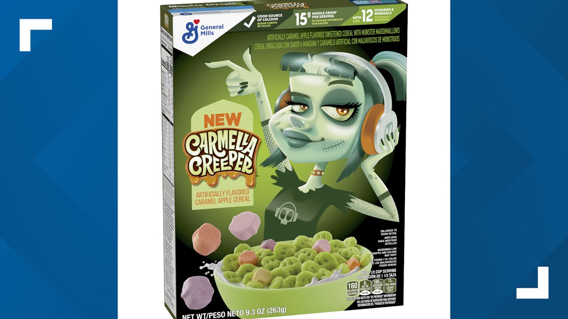 Monster Cereals 2023: Carmella Creeper joins new Halloween lineup ...