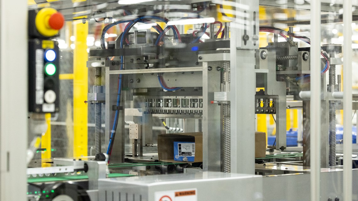 Amazon's Euclid facility goes from plastic to paper packaging | wkyc.com