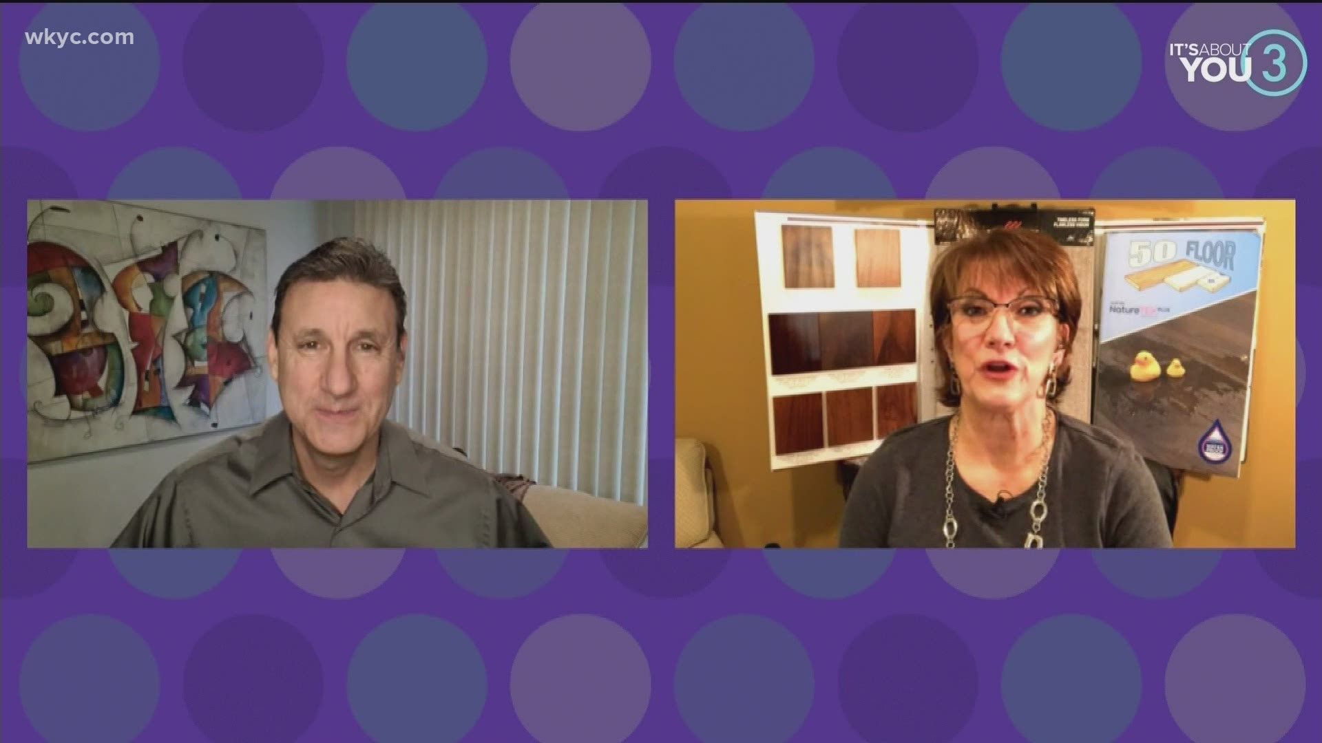 Joe talks with our good friend Judy Brown about 50 Floor and how easy they can make renovating your home this winter!